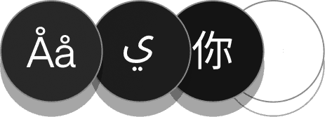 Translated and adapted for each market